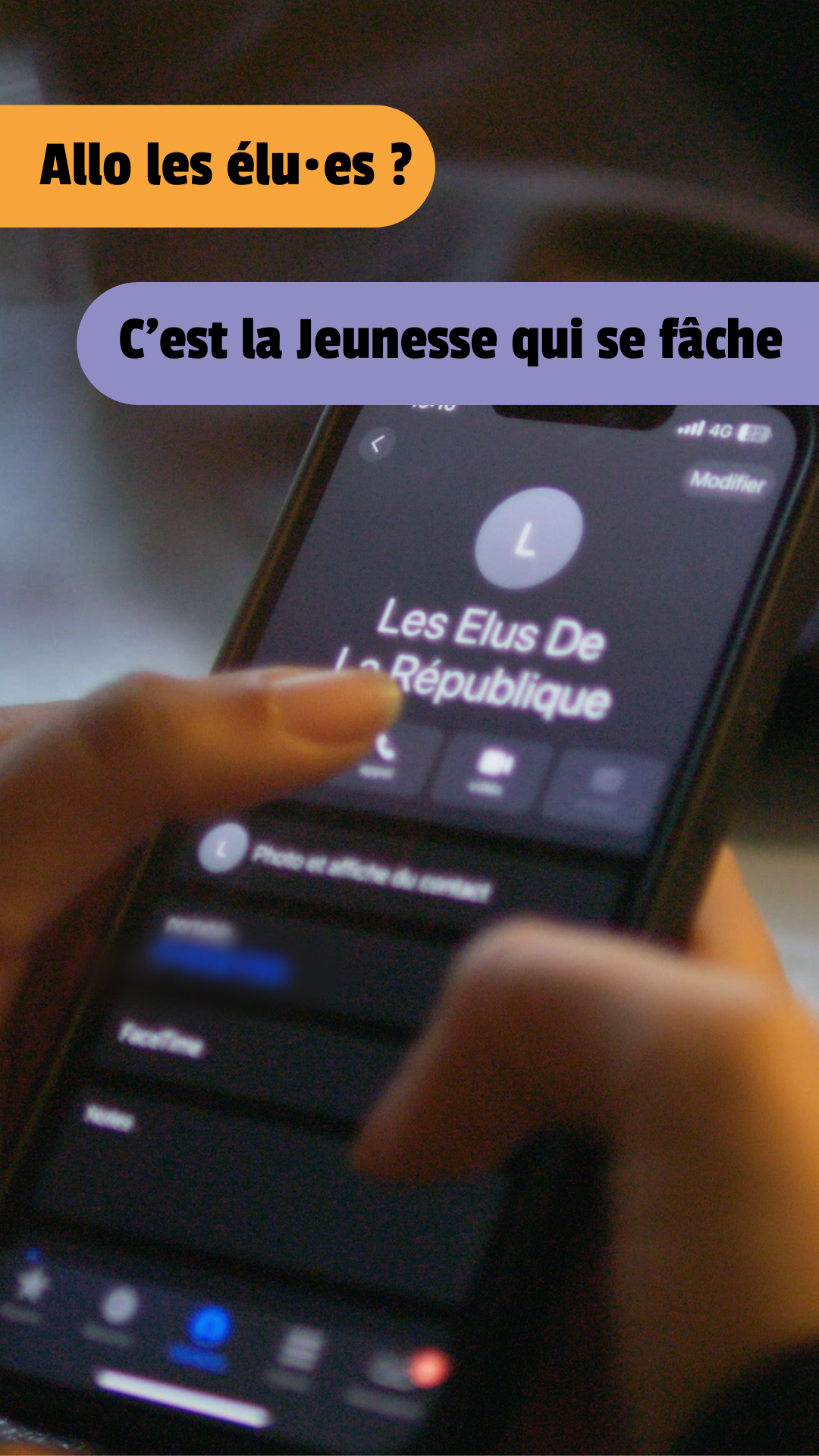 Allô les élu·es ?